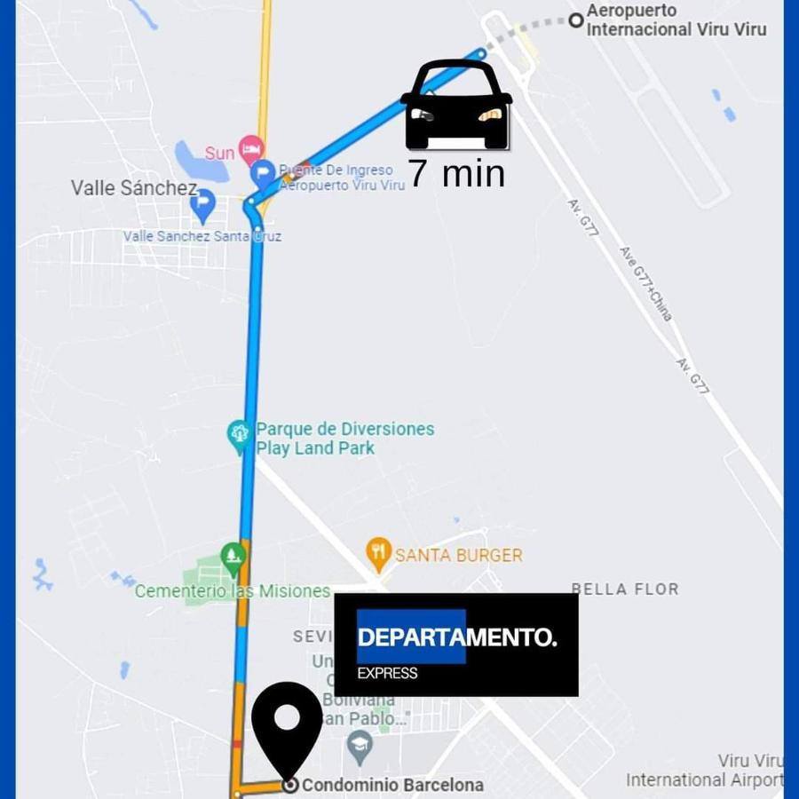 Despartamento Express 산타 크루즈 드 라 시에라 외부 사진